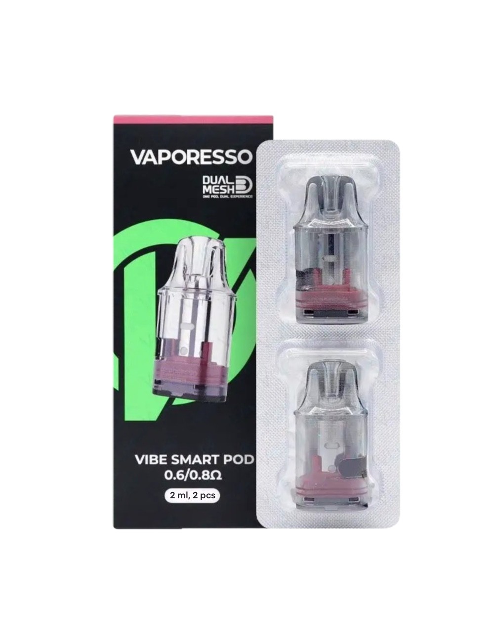 Картриджи VAPORESSO VIBE (0.6/0,8om,2 ml)Mesh Smart-- 2 Buc/Pachet